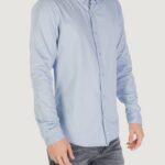 Camicia manica lunga Only & Sons ONSROBIN B/U LS STRETCH SHIRT NOOS FRML Blu Chiaro - Foto 3