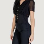 Camicia manica corta Morgan De Toi  Nero - Foto 2