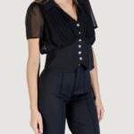 Camicia manica corta Morgan De Toi  Nero - Foto 3