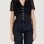 Camicia manica corta Morgan De Toi  Nero - Foto 5
