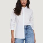 Camicia manica lunga Jacqueline de Yong JDYMIO L/S WVN NOOS Bianco - Foto 1