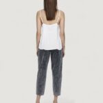 Canotta Jacqueline de Yong JDYAPPA NEW LACE SINGLET WVN NOOS Bianco - Foto 4