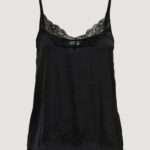 Canotta Jacqueline de Yong JDYAPPA NEW LACE SINGLET WVN NOOS Nero - Foto 2