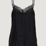 Canotta Jacqueline de Yong JDYAPPA NEW LACE SINGLET WVN NOOS Nero - Foto 3