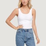 Canotta Only LIVE LOVE TANK TOP NOOS Bianco - Foto 1