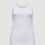 Canotta Only LIVE LOVE TANK TOP NOOS Bianco - Foto 4
