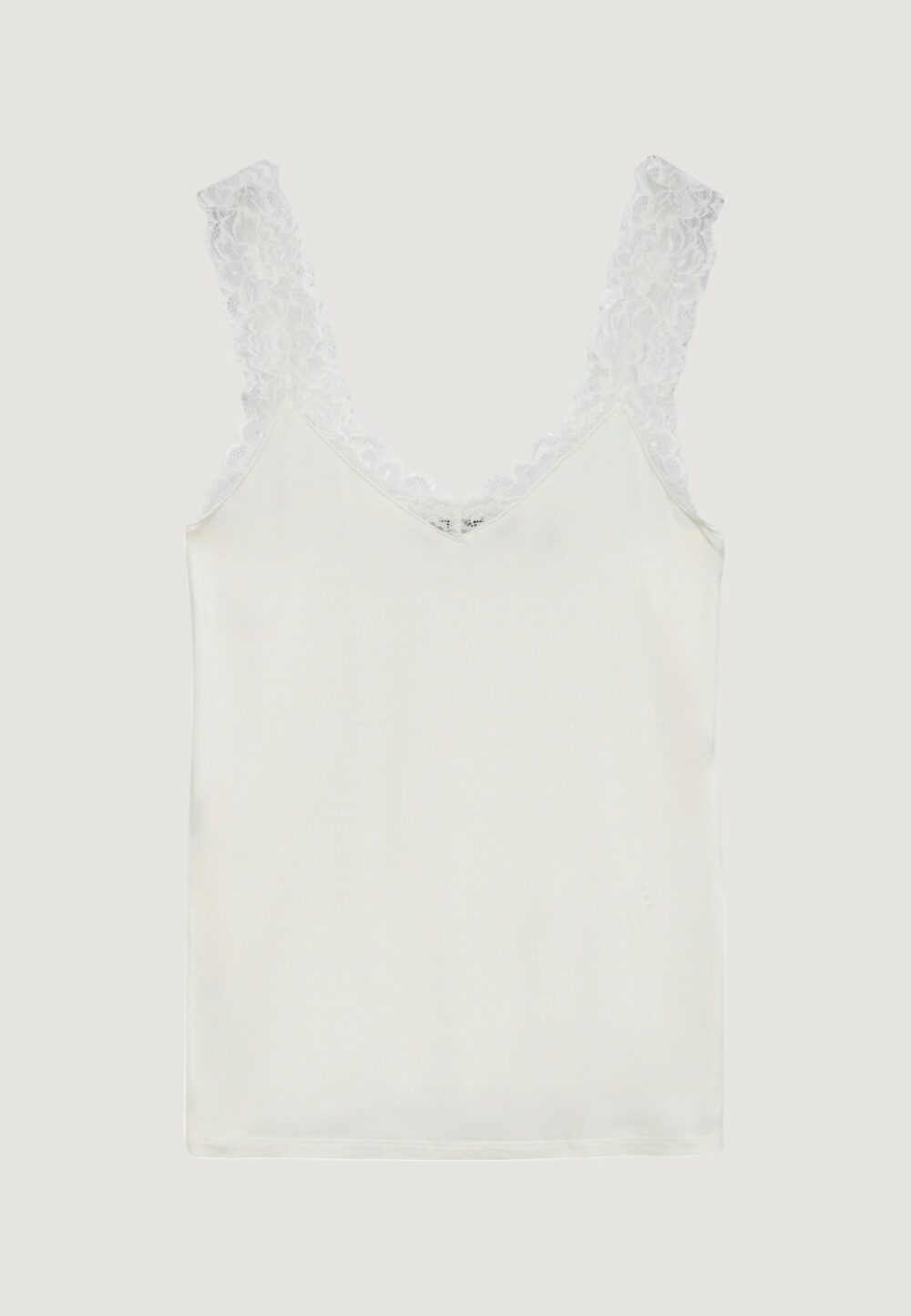 Canotta Vero Moda VMROSA SL TOP GA JRS NOOS Bianco - Foto 2
