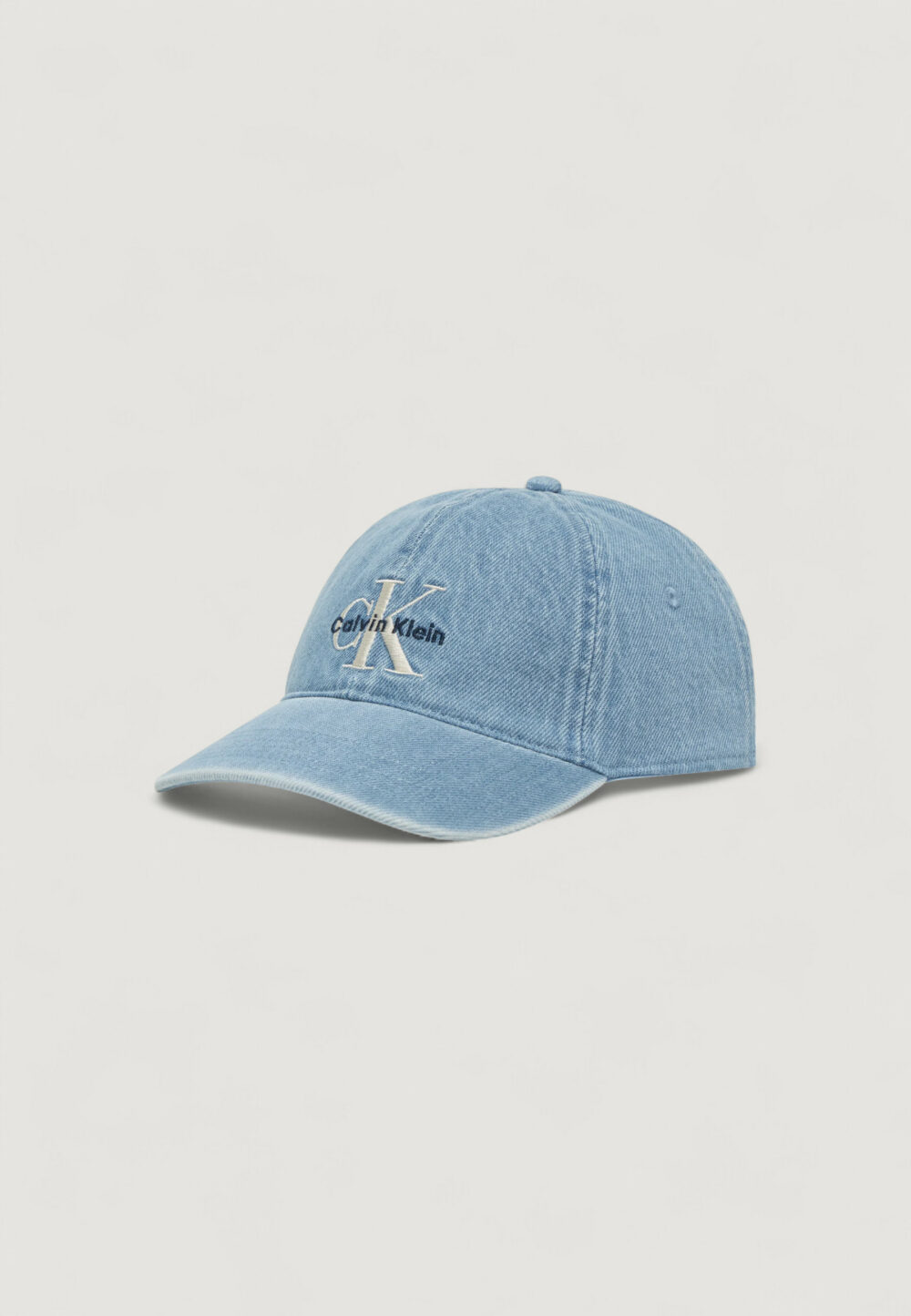 Cappello con visiera Calvin Klein MNLG EMBRDRY DNM BSB Denim - Foto 1