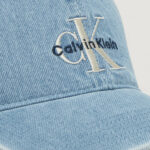 Cappello con visiera Calvin Klein MNLG EMBRDRY DNM BSB Denim - Foto 2