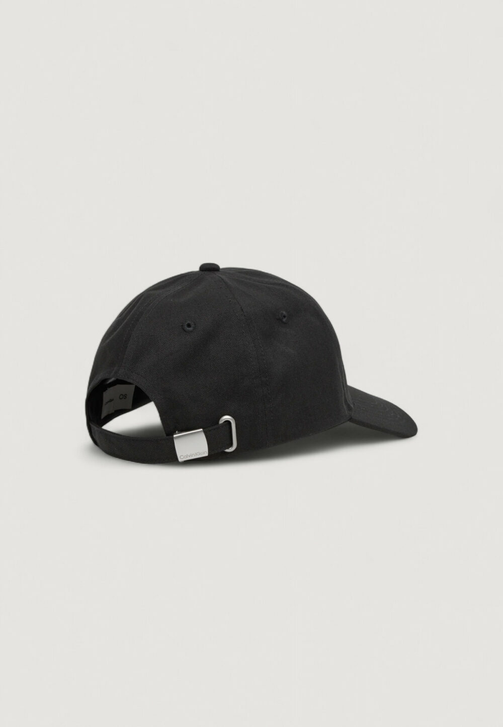 Cappello con visiera Calvin Klein Jeans MONOLOGO EMBROIDERY BASEBALL Nero - Foto 3