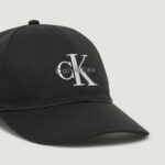 Cappello con visiera Calvin Klein Jeans MONOLOGO EMBROIDERY BASEBALL Nero - Foto 2