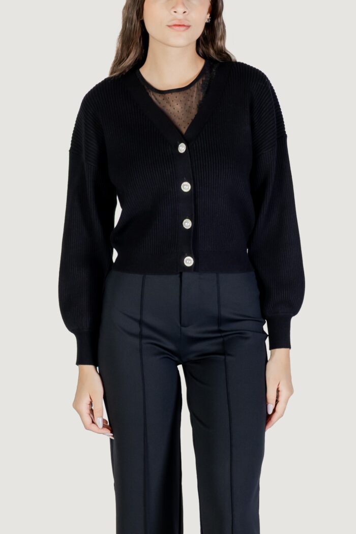 Cardigan Guess LS VN HANNA CARDI SWTR Nero