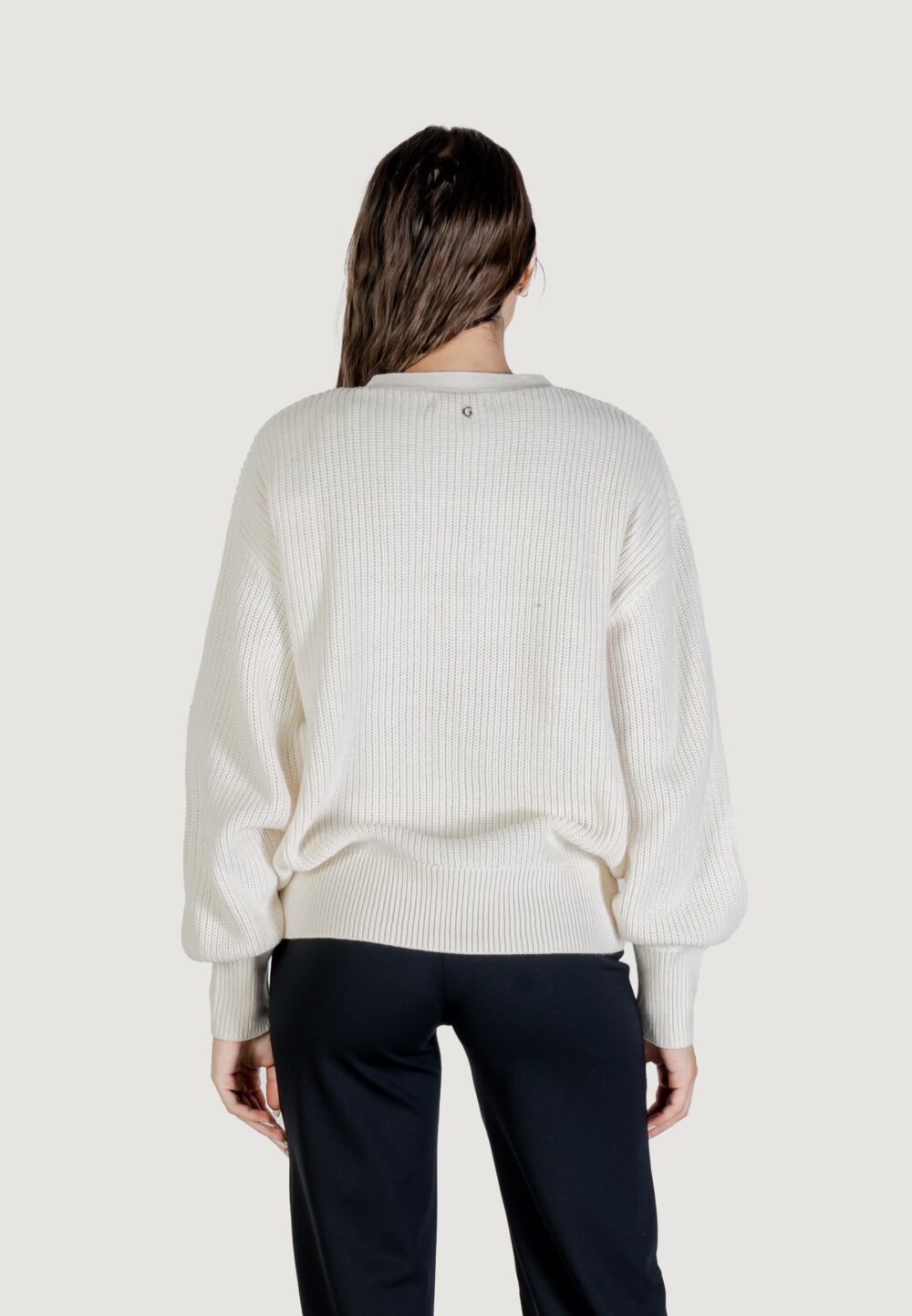 Cardigan Guess LS VN JAMIE CARDI SWTR Panna - Foto 4