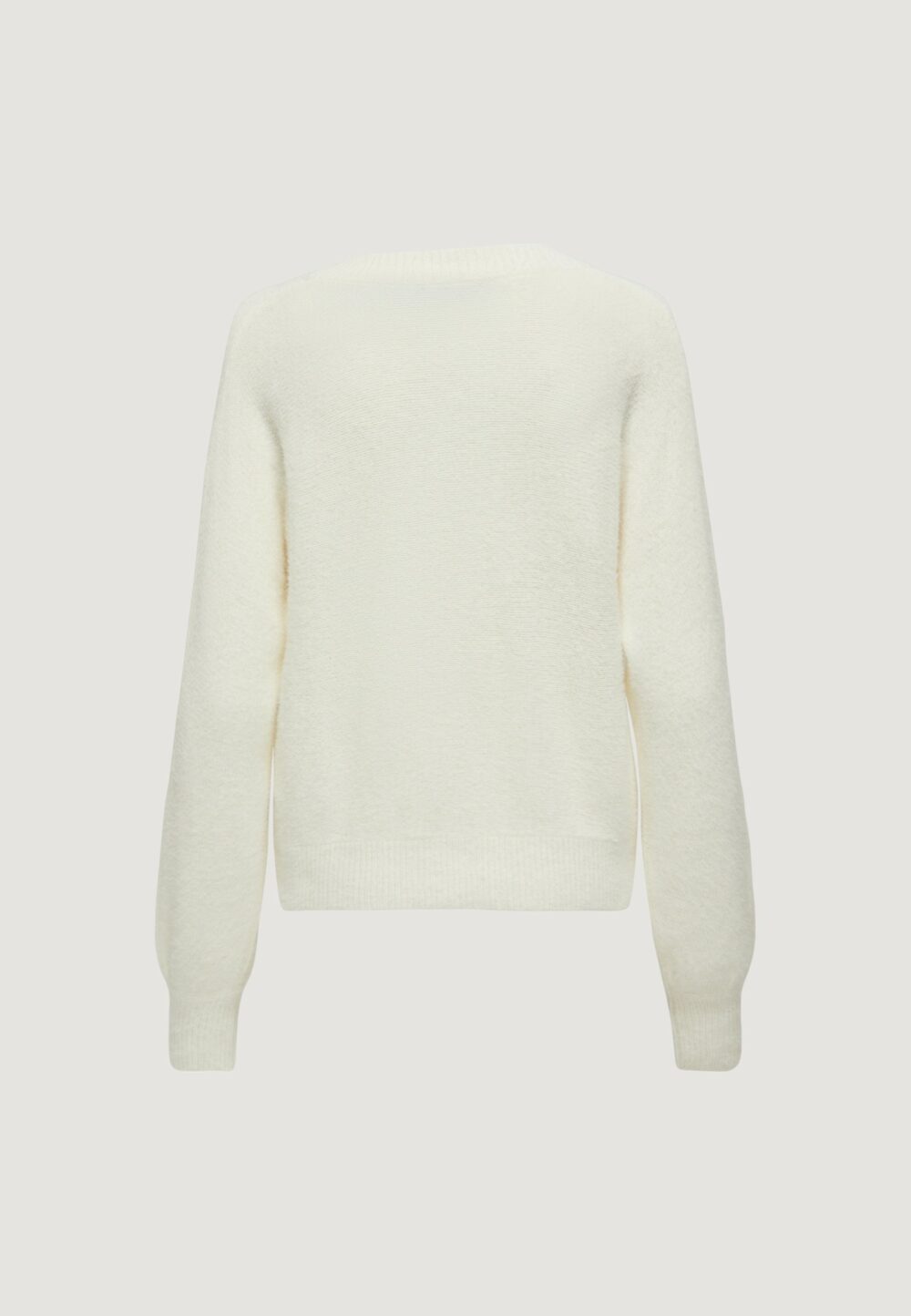 Cardigan Only ONLELLA PIUMO L/S CC KNT Panna - Foto 2