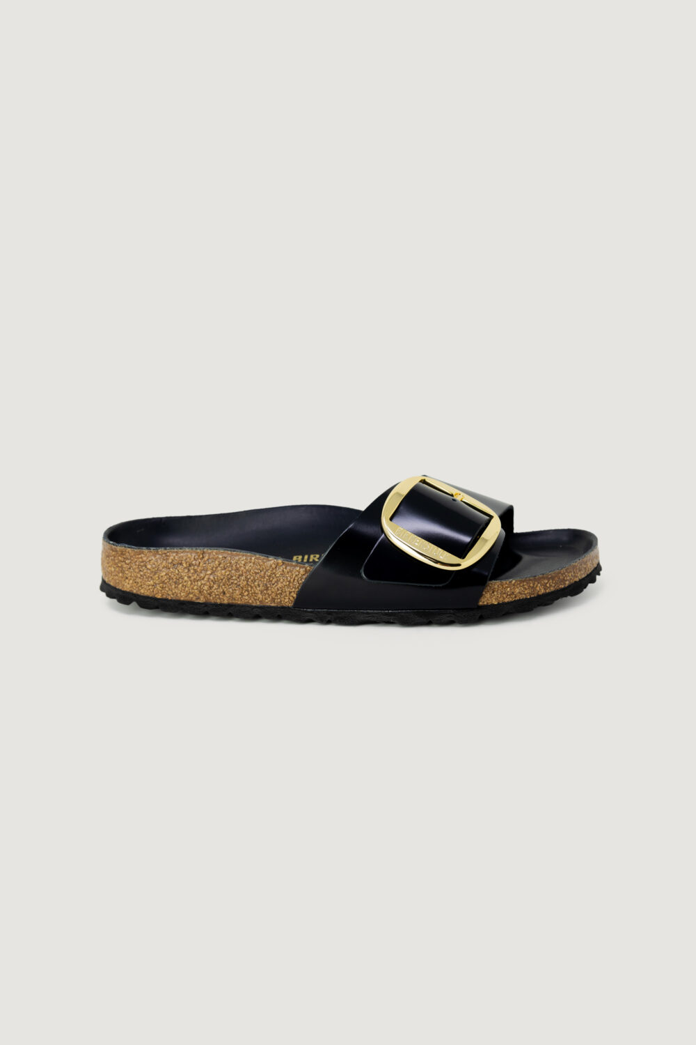 Ciabatte con fascia BIRKENSTOCK Madrid Big Buckle Nero - Foto 1