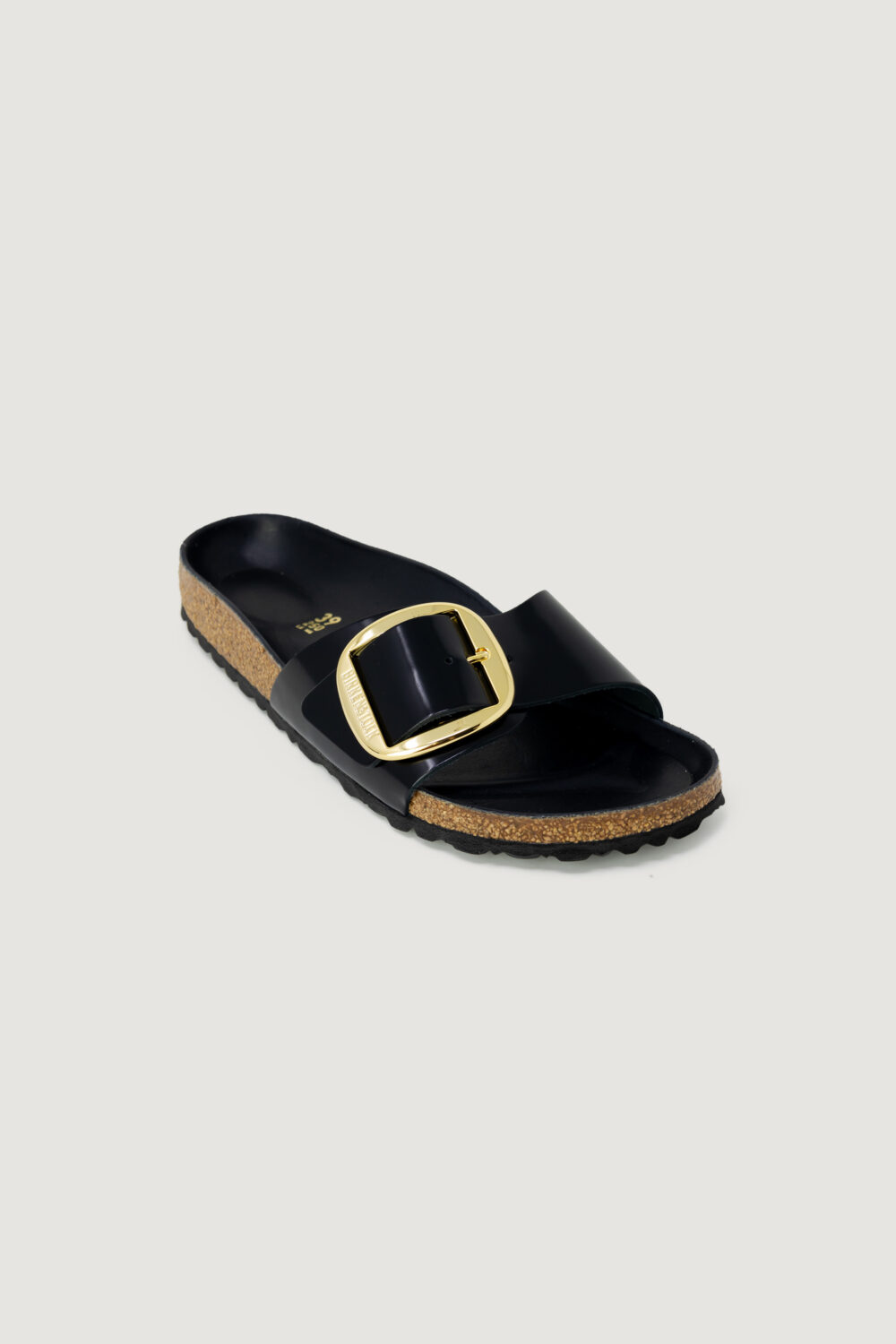 Ciabatte con fascia BIRKENSTOCK Madrid Big Buckle Nero - Foto 2