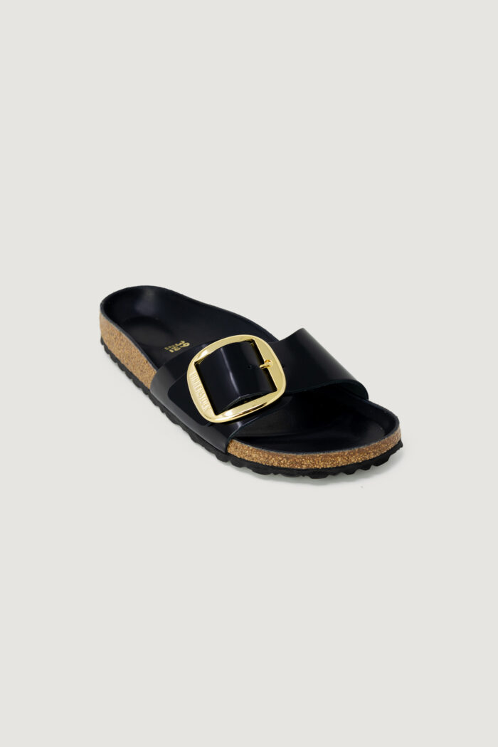 Ciabatte con fascia Birkenstock Madrid Big Buckle Nero – 1022650