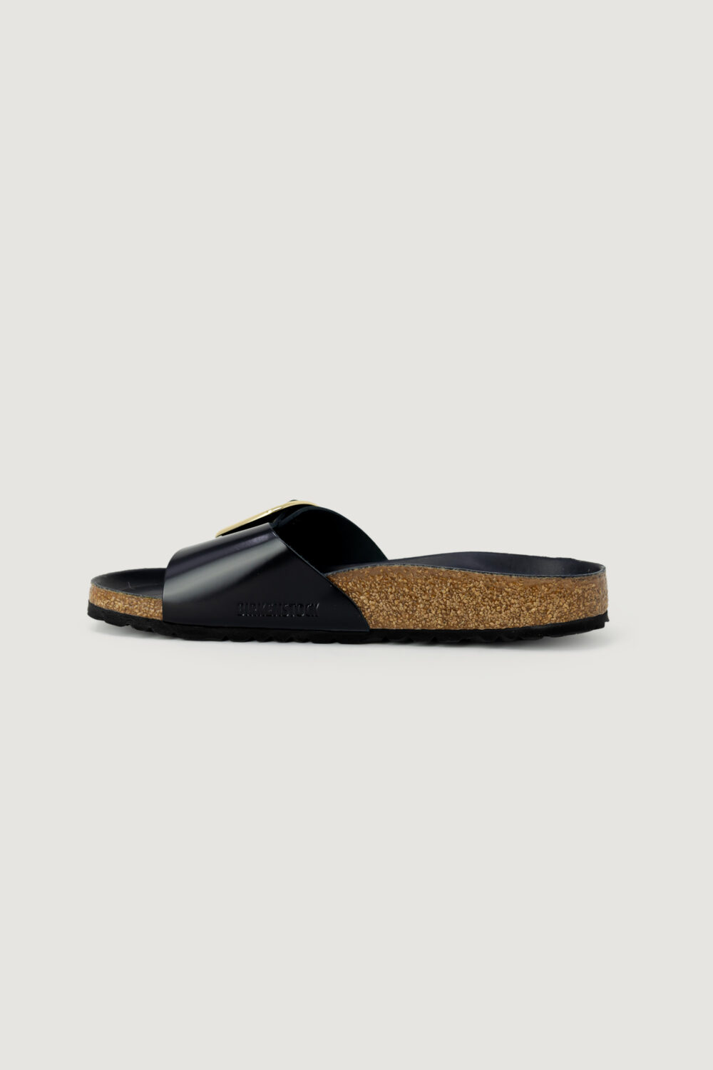 Ciabatte con fascia BIRKENSTOCK Madrid Big Buckle Nero - Foto 4