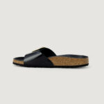 Ciabatte con fascia BIRKENSTOCK Madrid Big Buckle Nero - Foto 4