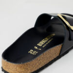 Ciabatte con fascia BIRKENSTOCK Madrid Big Buckle Nero - Foto 5