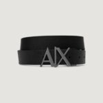 Cinta Armani Exchange  Nero - Foto 4
