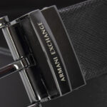 Cinta Armani Exchange  Nero - Foto 2