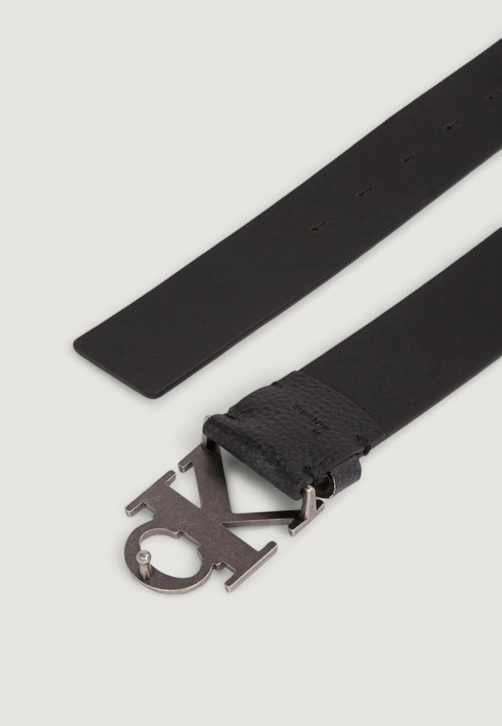 Cinta Calvin Klein Jeans MONO PLAQUE 40MM PB Nero - Foto 4