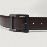 Cinta Calvin Klein CLASSIC BUCKLE BELT 38MM Marrone - Foto 3