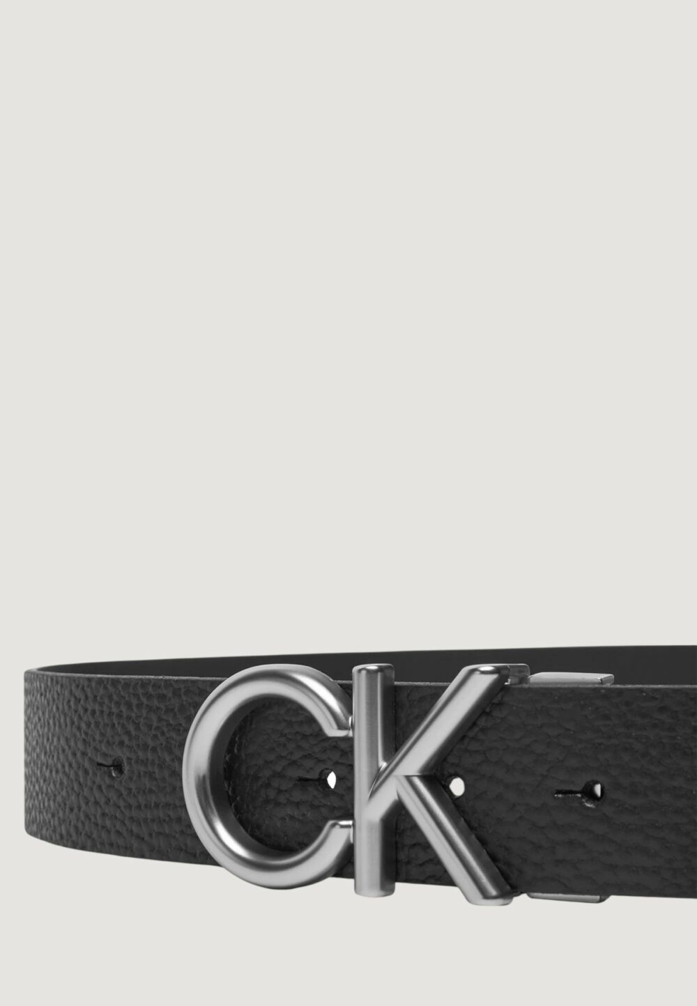 Cinta Calvin Klein CK HALLMARK LOGO 35MM ADJ Nero - Foto 3