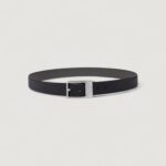 Cinta Calvin Klein FACETED BUCKLE 35MM ADJ/REV Nero - Foto 1