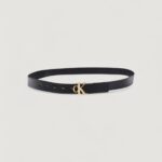 Cinta Calvin Klein Monogram Plaque Buckle 25MM REV Nero - Foto 1