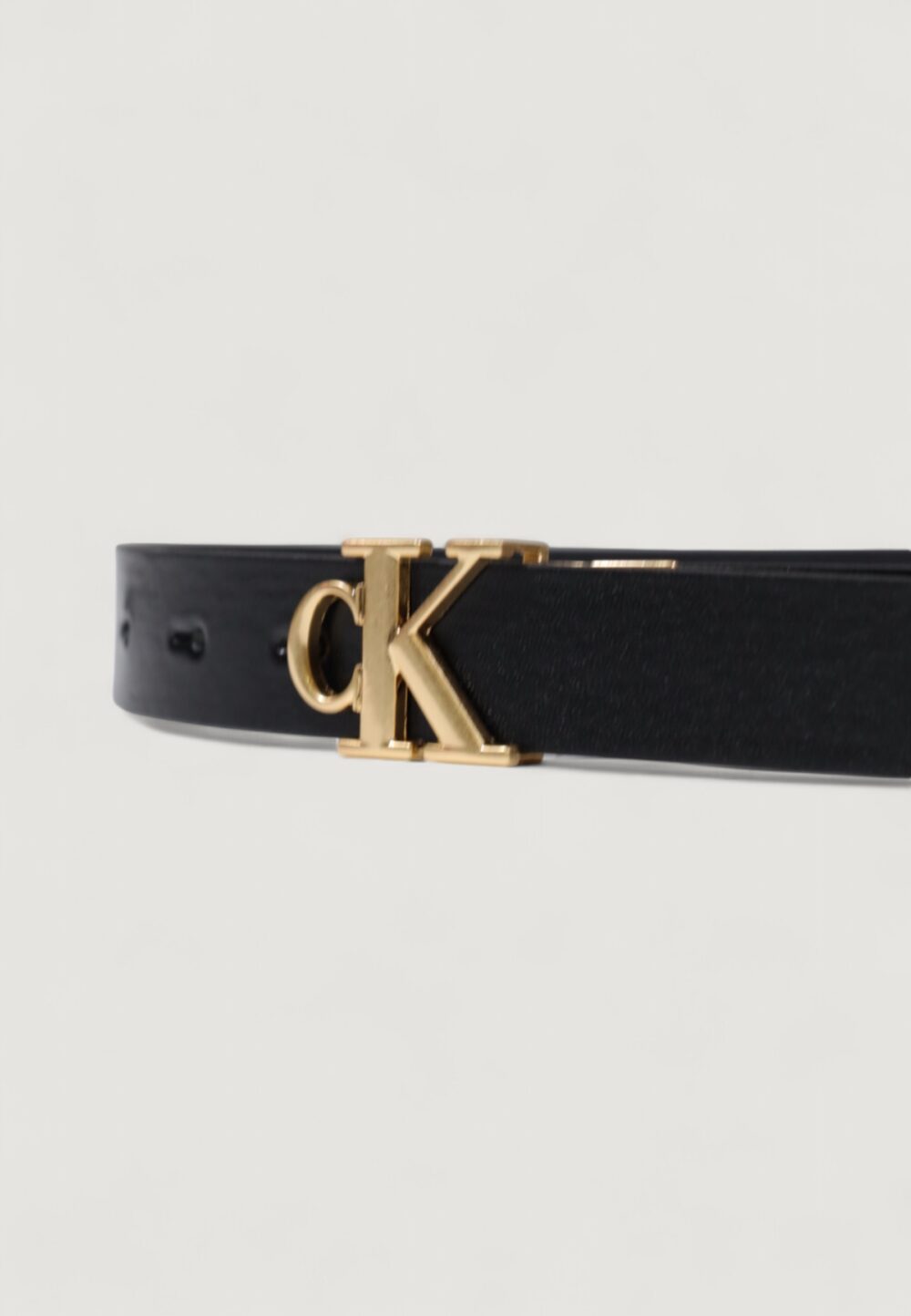 Cinta Calvin Klein Monogram Plaque Buckle 25MM REV Nero - Foto 2