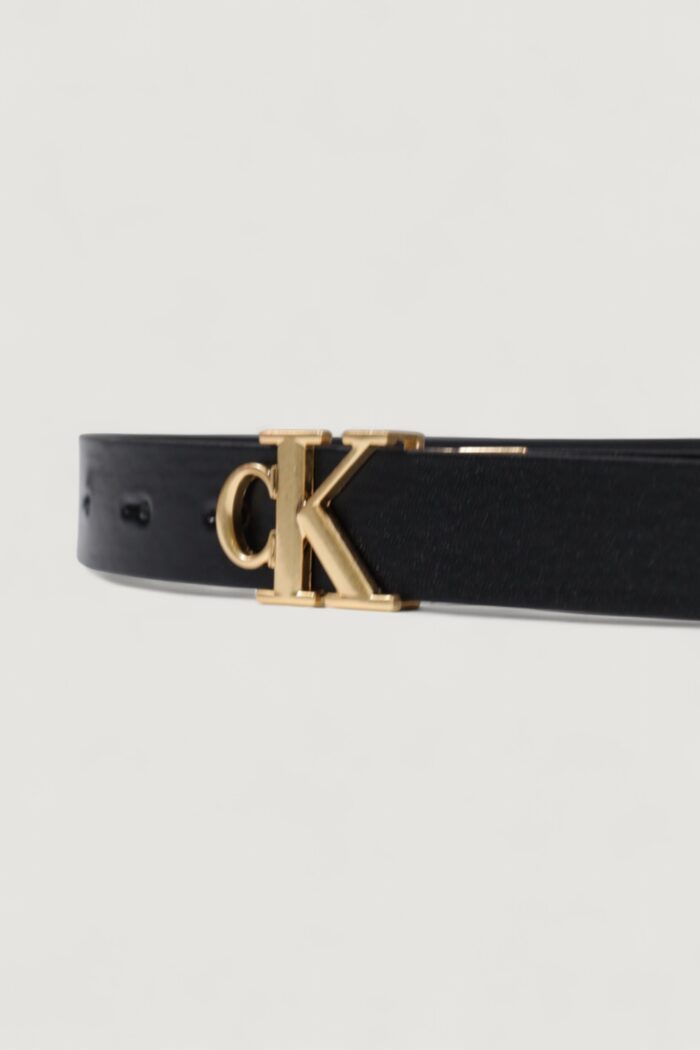 Cinta Calvin Klein Monogram Plaque Buckle 25MM REV Nero – LV04K7005G