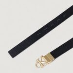 Cinta Calvin Klein Monogram Plaque Buckle 25MM REV Nero - Foto 4