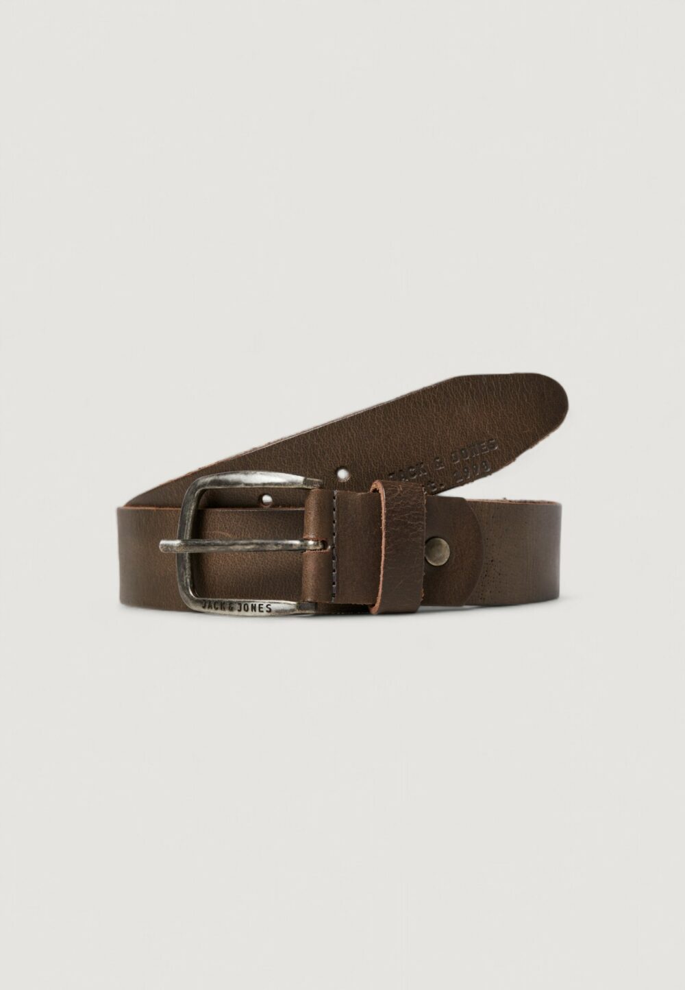 Cinta Jack Jones JACPAUL LEATHER NOOS Cuoio - Foto 1
