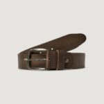 Cinta Jack Jones JACPAUL LEATHER NOOS Cuoio - Foto 1