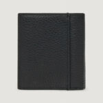 Portafoglio con portamonete Calvin Klein CK LTHR CMP TRFLD W Nero - Foto 2