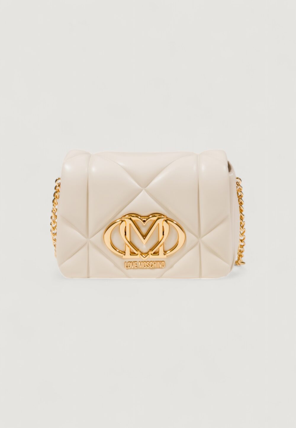 Borsa Love Moschino EMBOSSED Beige - Foto 2