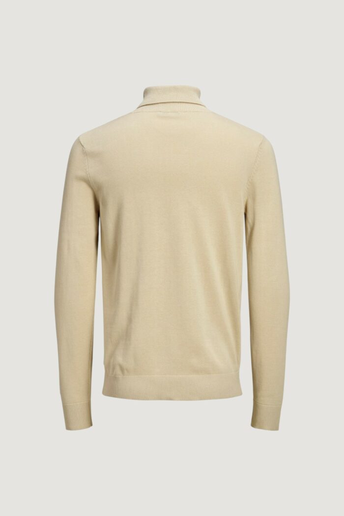 Dolcevita Jack Jones JJEEMIL KNIT ROLL NECK NOOS Beige