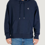 Felpa con cappuccio Calvin Klein Jeans PREMIUM TERRY MONOGR Blue scuro - Foto 1
