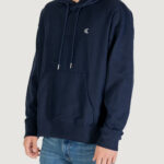 Felpa con cappuccio Calvin Klein Jeans PREMIUM TERRY MONOGR Blue scuro - Foto 2