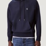 Felpa con cappuccio Calvin Klein Jeans PREMIUM TERRY MONOGR Blue scuro - Foto 1