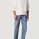 Felpa con cappuccio Calvin Klein Jeans PREMIUM TERRY MONOGR Latte - Foto 3
