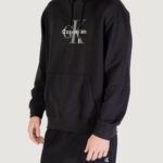 Felpa con cappuccio Calvin Klein Jeans LS EU MONOLOGO 350TE Nero - Foto 3