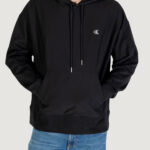 Felpa con cappuccio Calvin Klein Jeans PREMIUM TERRY MONOGR Nero - Foto 1