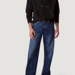 Felpa con cappuccio Calvin Klein Jeans PREMIUM TERRY MONOGR Nero - Foto 3