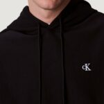 Felpa con cappuccio Calvin Klein Jeans PREMIUM TERRY MONOGR Nero - Foto 4
