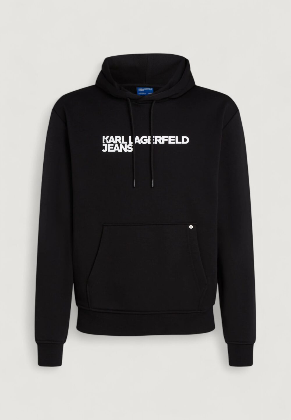 Felpa con cappuccio Karl Lagerfeld Jeans KLJ REG LOGO HOODIE Nero - Foto 5