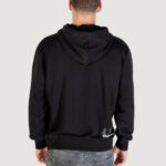Felpa con cappuccio KARL LAGERFELD KLJ REG LOGO HOODIE Nero - Foto 2