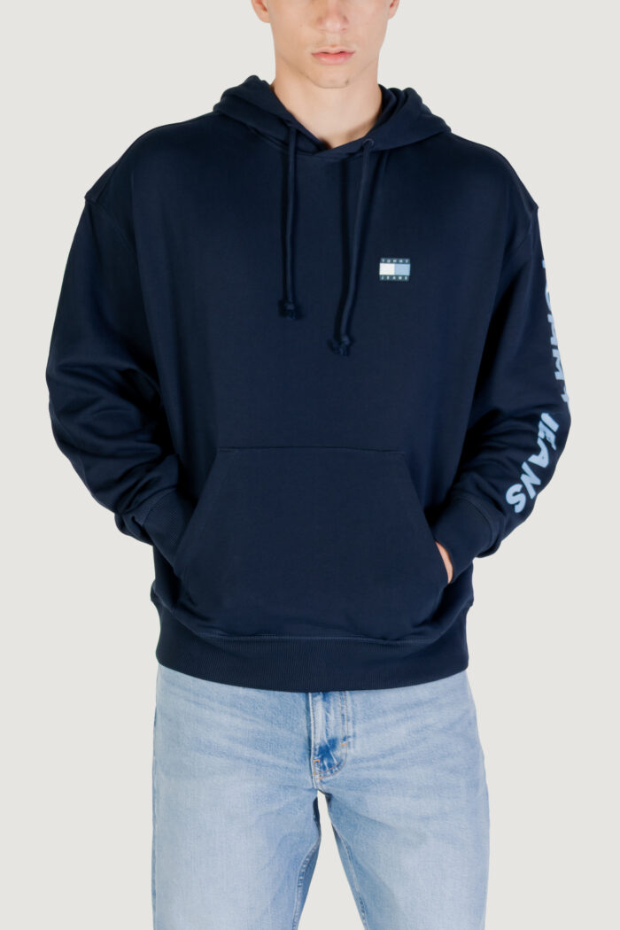 Felpa con cappuccio Tommy Hilfiger TJM CRP NEW CLASSICS Blue scuro – DM0DM21834
